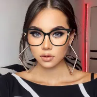 Cat-eye Black Eyeglasses
