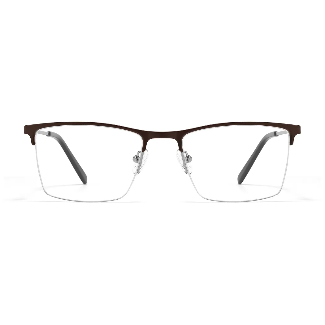 Browline Brown Eyeglasses
