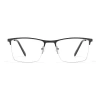 Browline Gun Eyeglasses