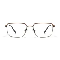 Browline Brown Eyeglasses