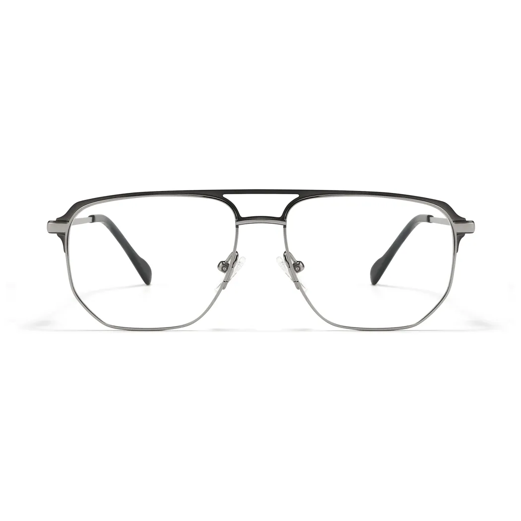 Browline Gun Eyeglasses