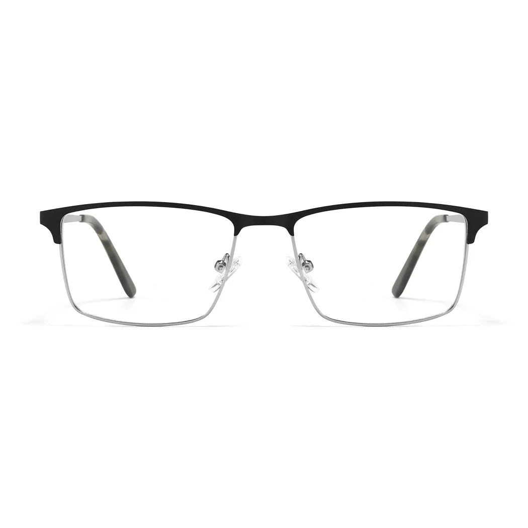 Browline Black Silver