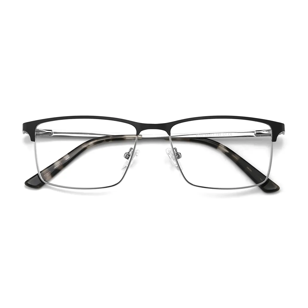 Browline Black Silver