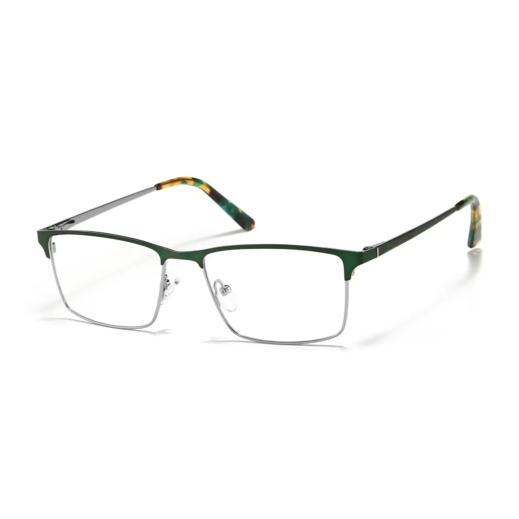 Browline Green Eyeglasses