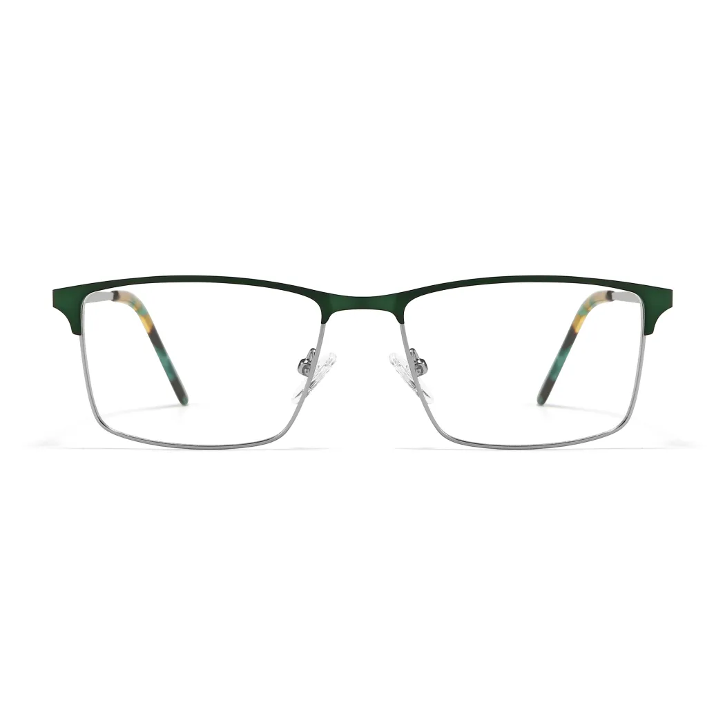 Browline Green Eyeglasses