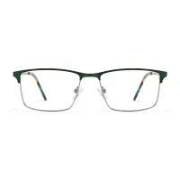 Browline Green Eyeglasses