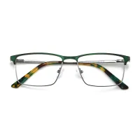 Browline Green Eyeglasses