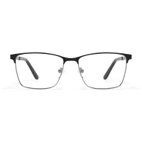 Browline Black Eyeglasses