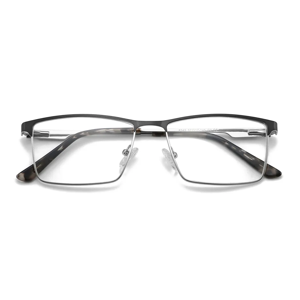 Browline Gun Eyeglasses