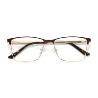 Browline Brown Eyeglasses
