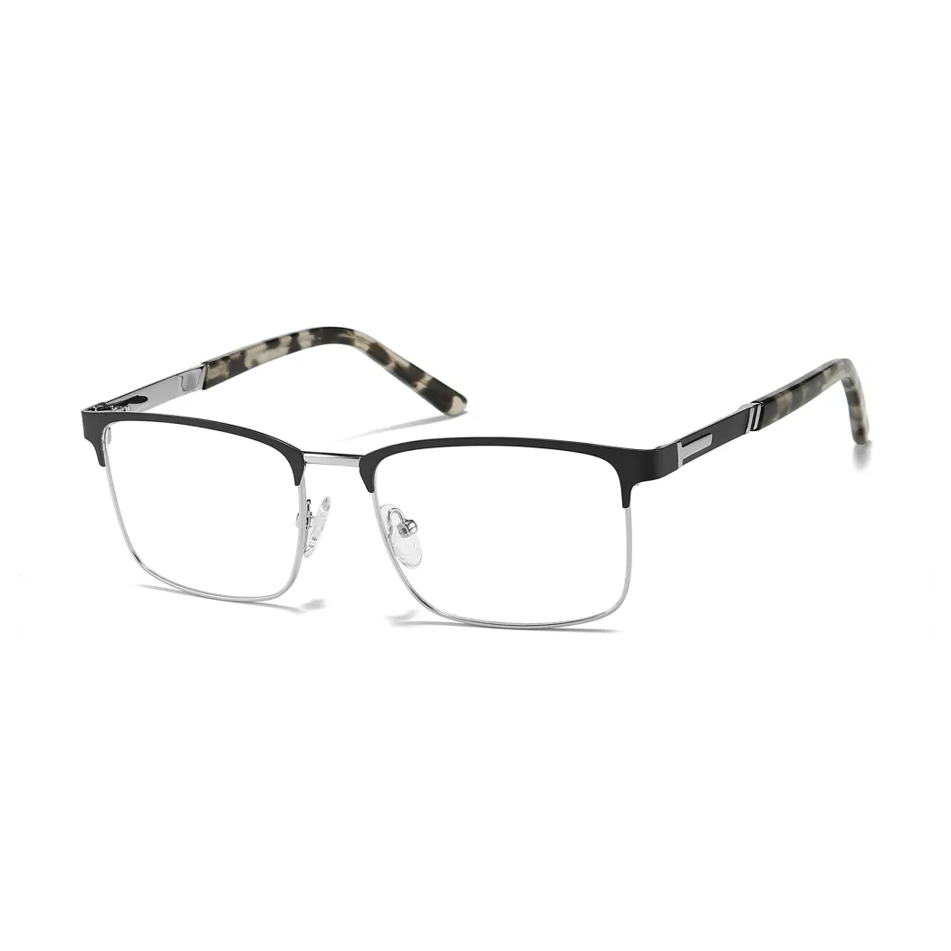 Browline Gun Eyeglasses