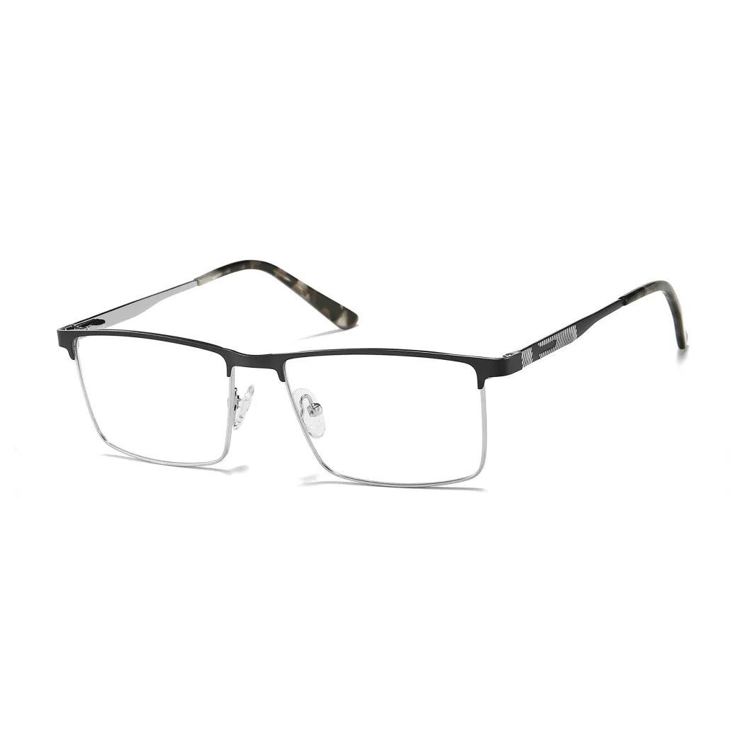 Browline Gun Eyeglasses