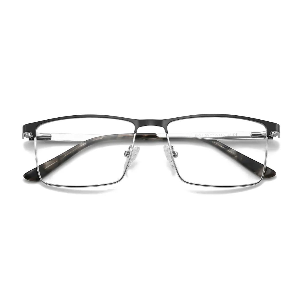 Browline Gun Eyeglasses