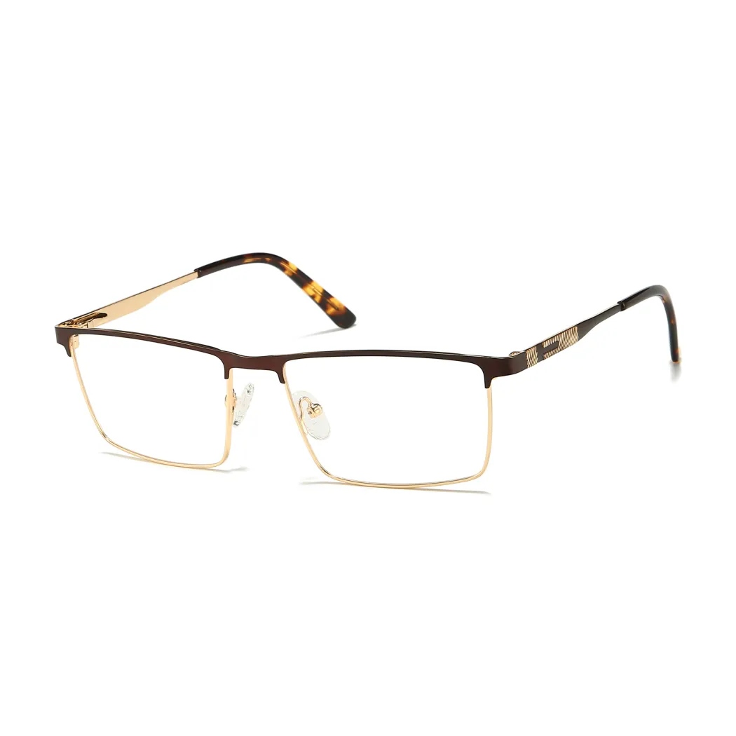 Browline Gold Eyeglasses