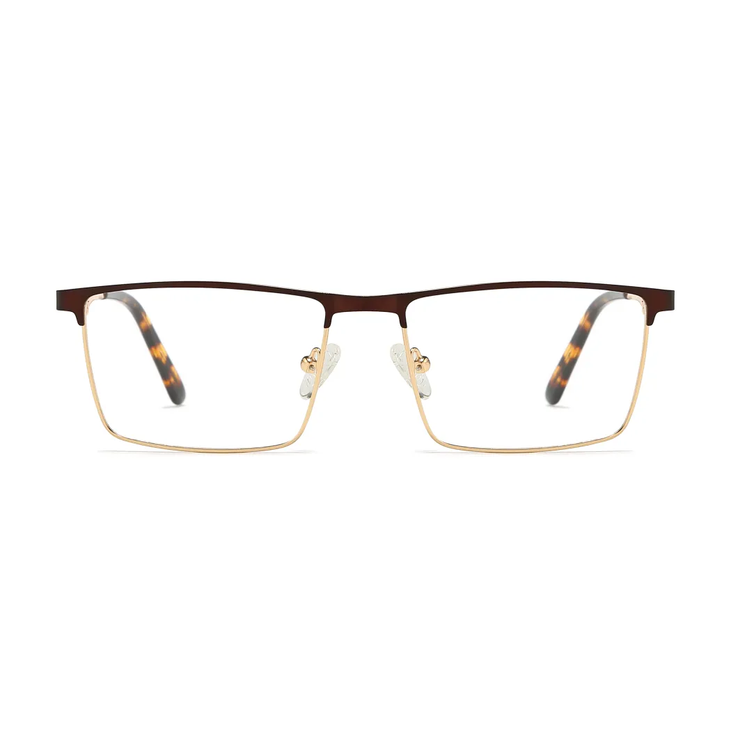 Browline Gold Eyeglasses