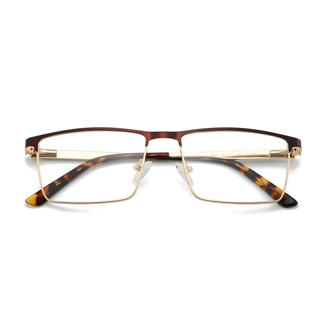 Browline Gold Eyeglasses