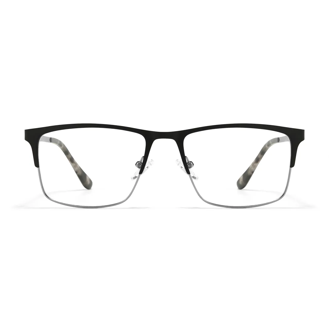 Rectangle Black Eyeglasses