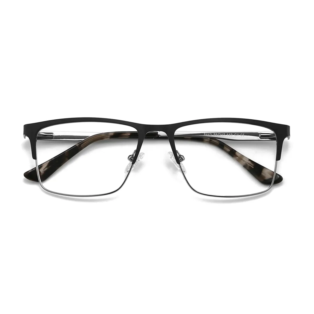 Rectangle Black Eyeglasses