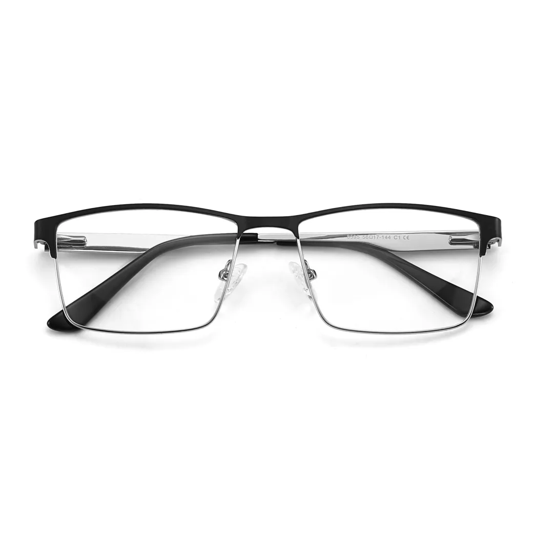 Browline Rectangle Black