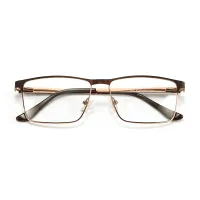 Browline Rectangle Brown