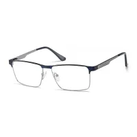 Browline Rectangle Blue