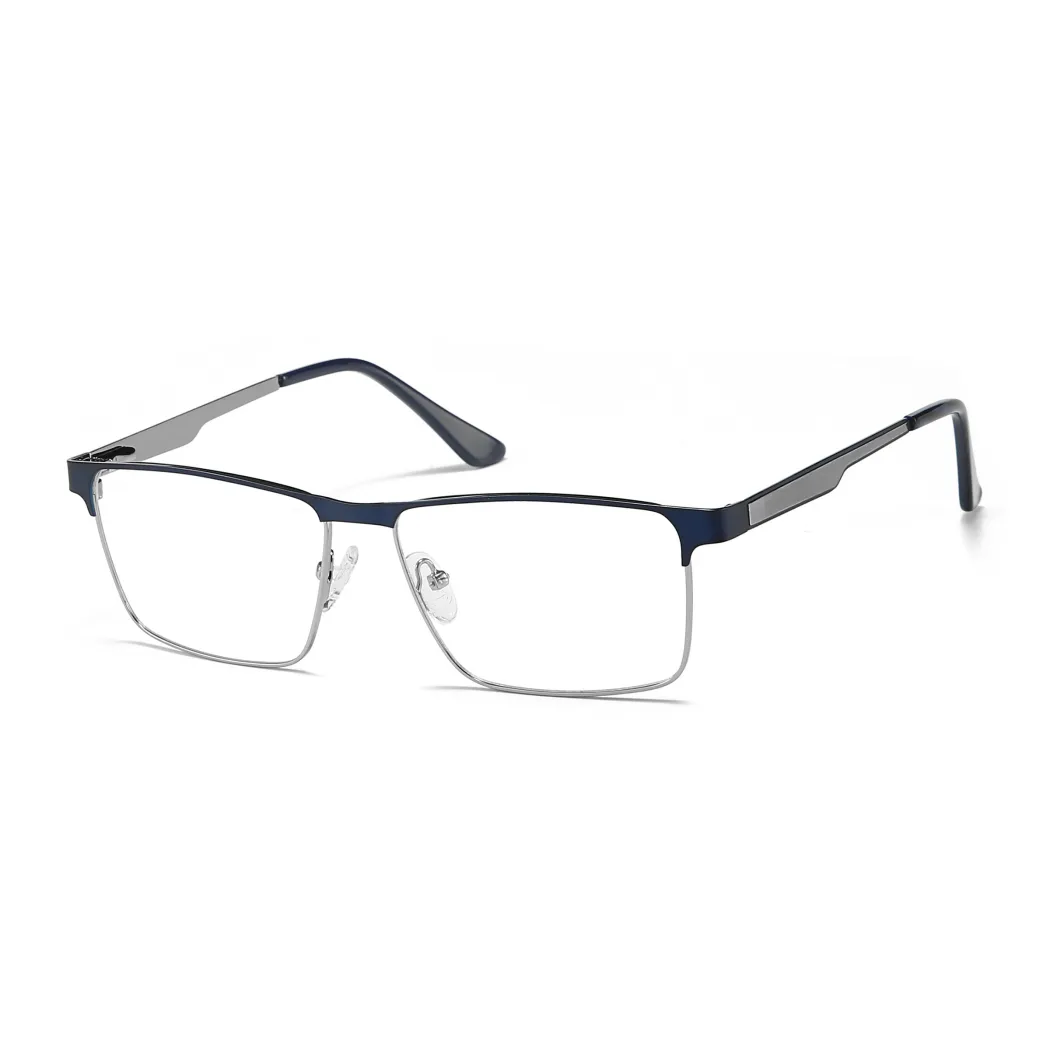 Browline Rectangle Blue