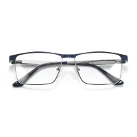 Browline Rectangle Blue