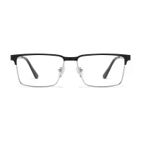 Browline Rectangle Black