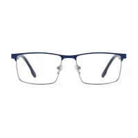 Browline Blue Eyeglasses