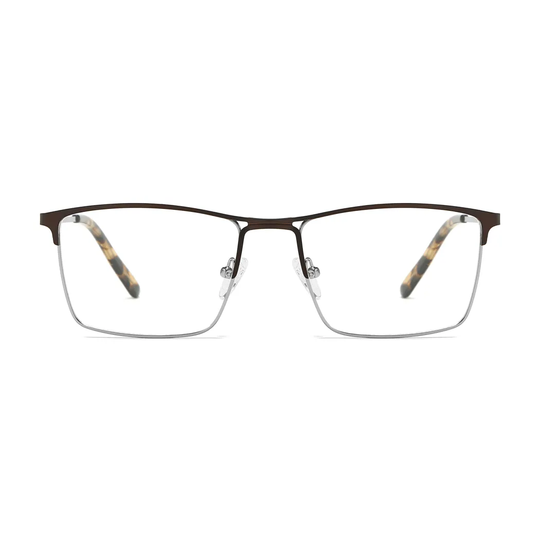 Rectangle Brown/Tortoiseshell Eyeglasses
