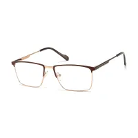 Rectangle Brown Gold