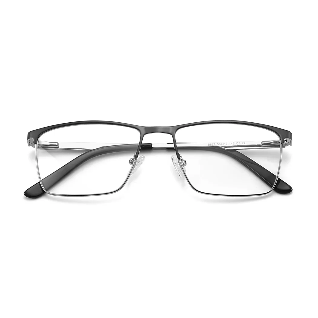Gunmetal Rectangle Business
