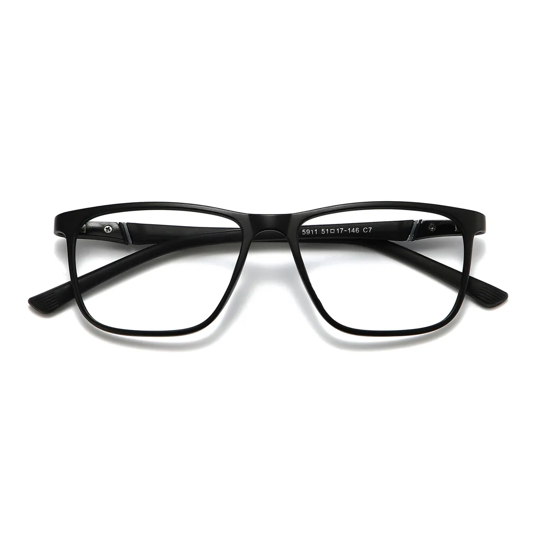 Rectangle Black Eyeglasses