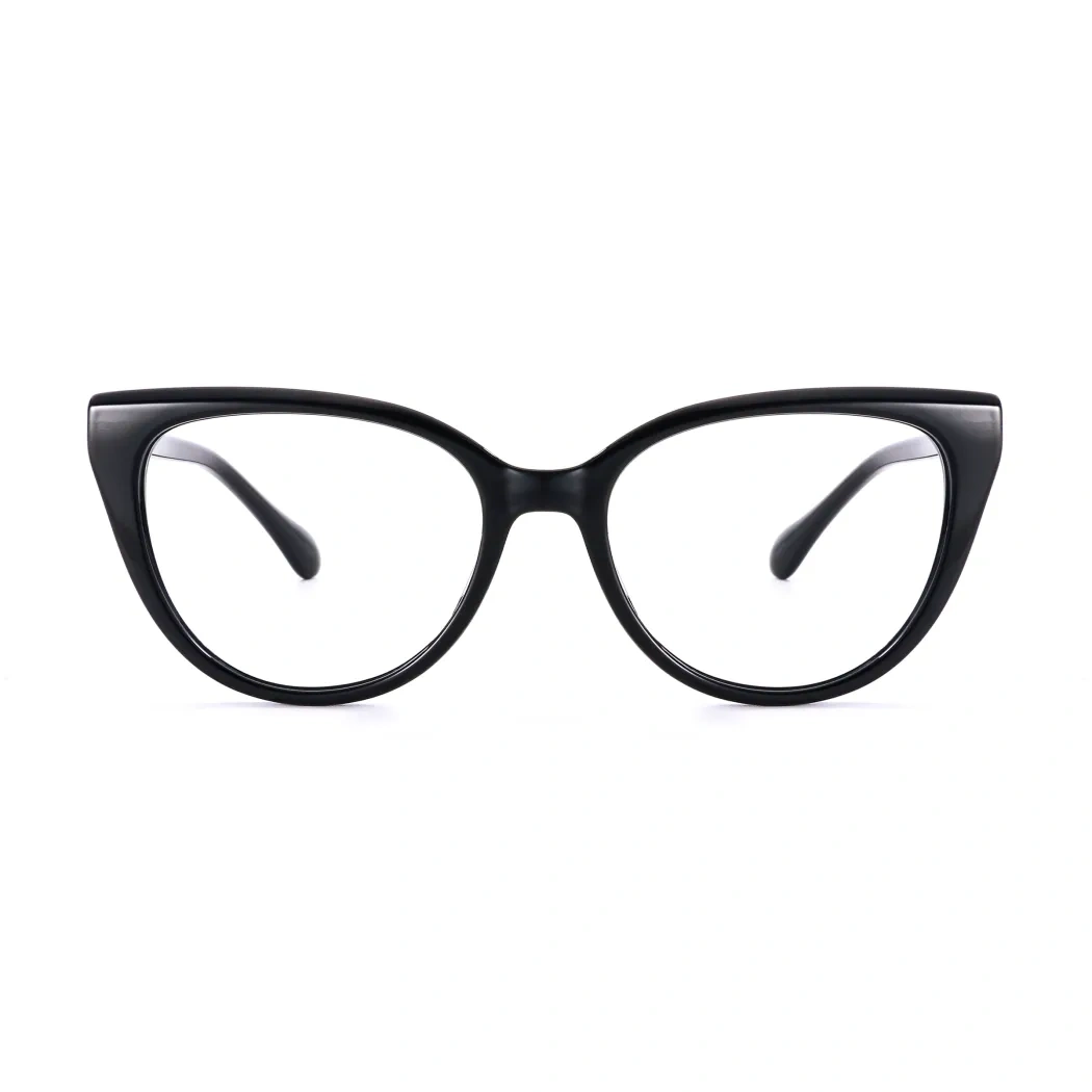Oval Black Eyeglasses