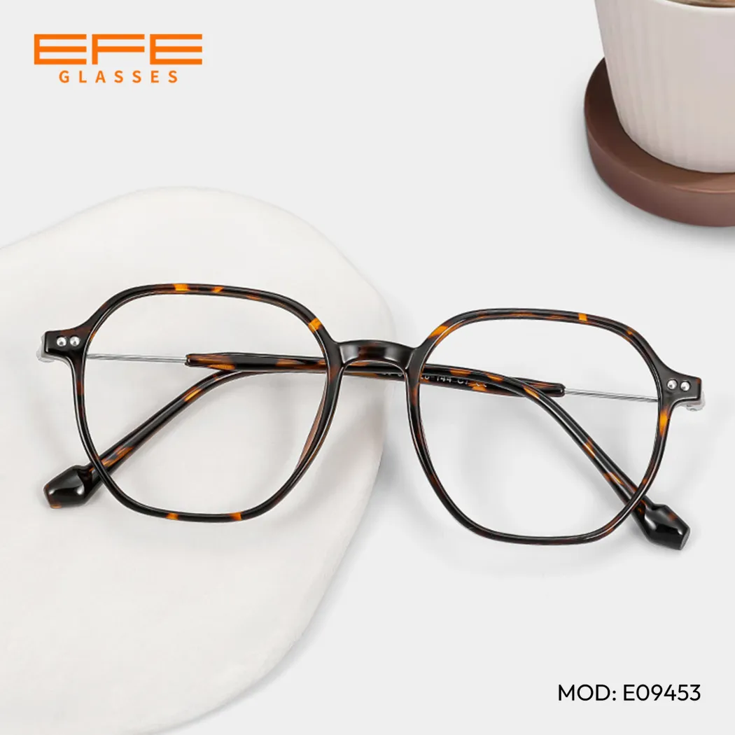 Square Tortoiseshell Eyeglasses