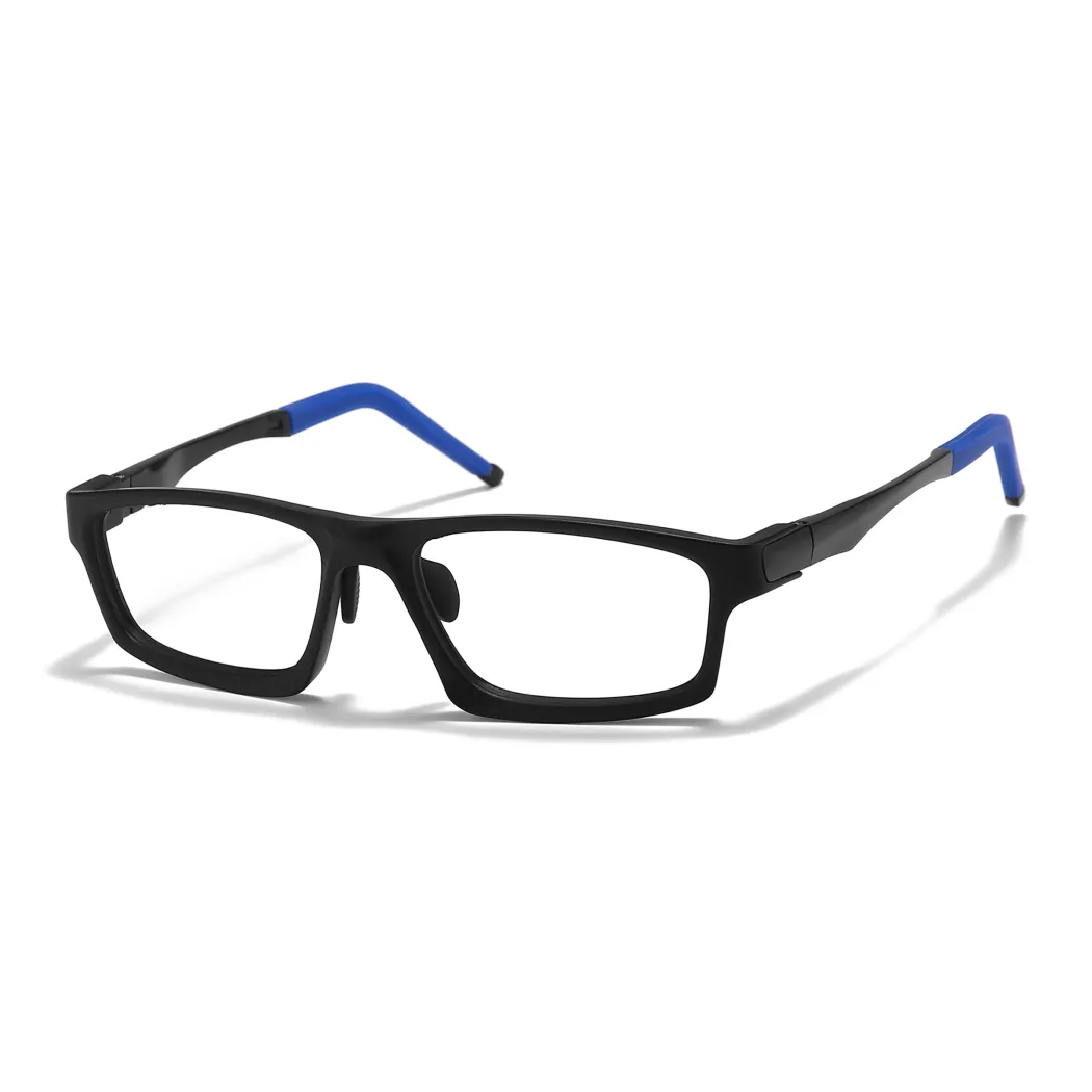 Rectangle Black Blue