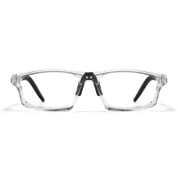 Rectangle Black/Clear Eyeglasses