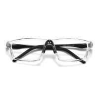 Rectangle Black/Clear Eyeglasses
