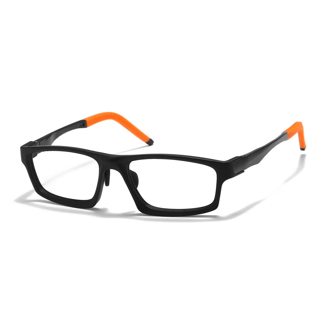 Rectangle Black Orange