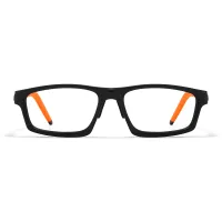 Rectangle Black Orange