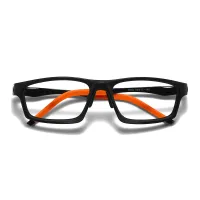 Rectangle Black Orange