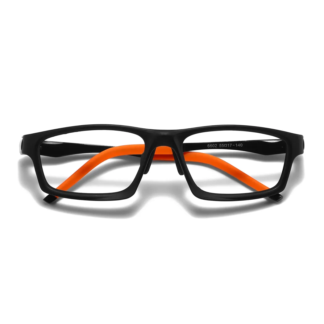 Rectangle Black Orange