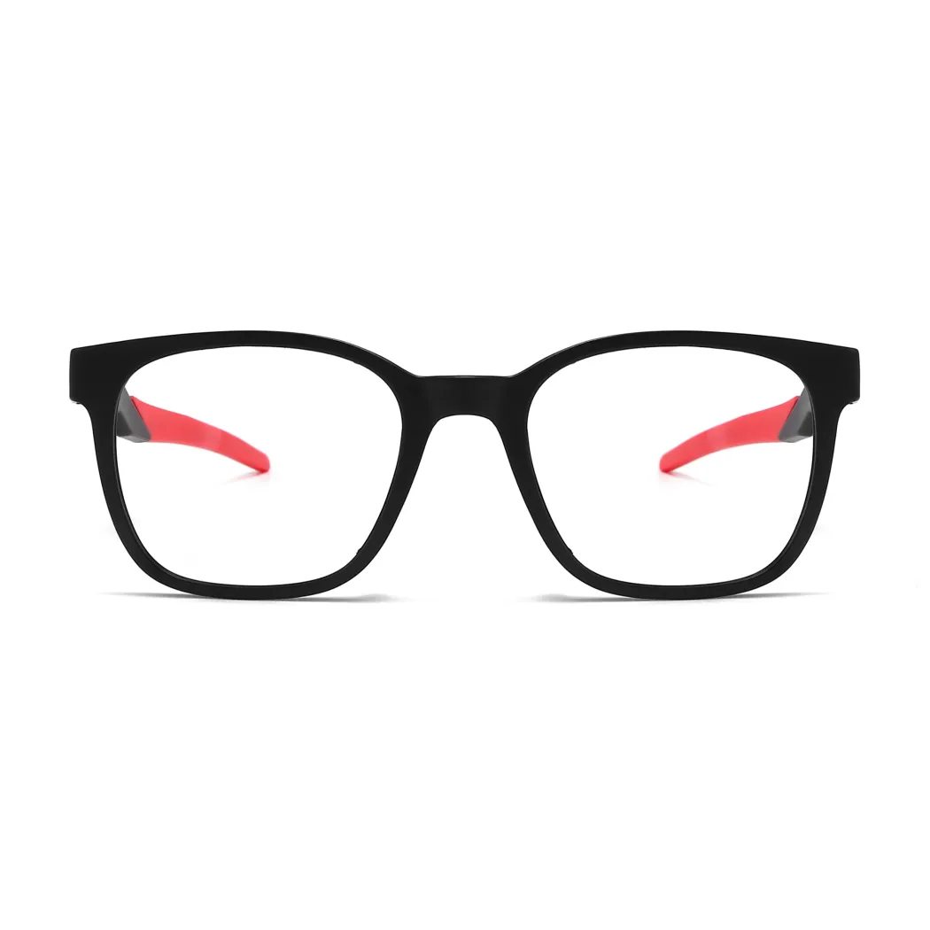 Square Red Black