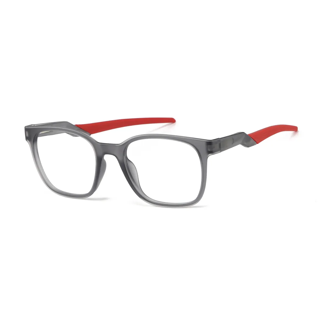 Square Red Grey