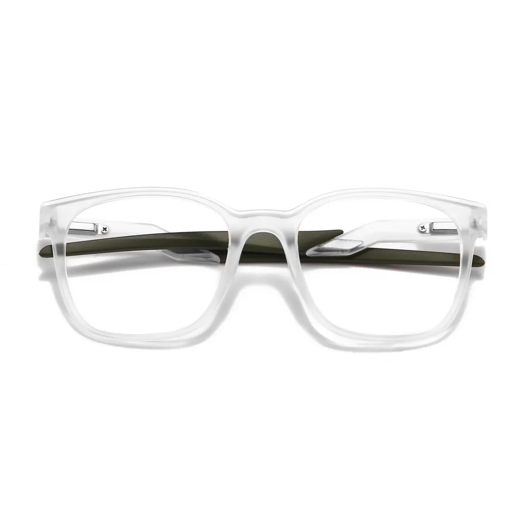 Square Green White