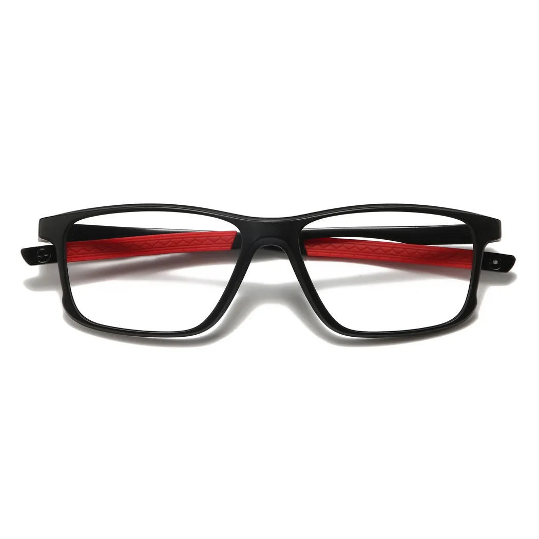 Rectangle Red Black
