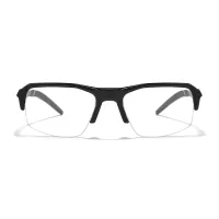 Rectangle Black Eyeglasses