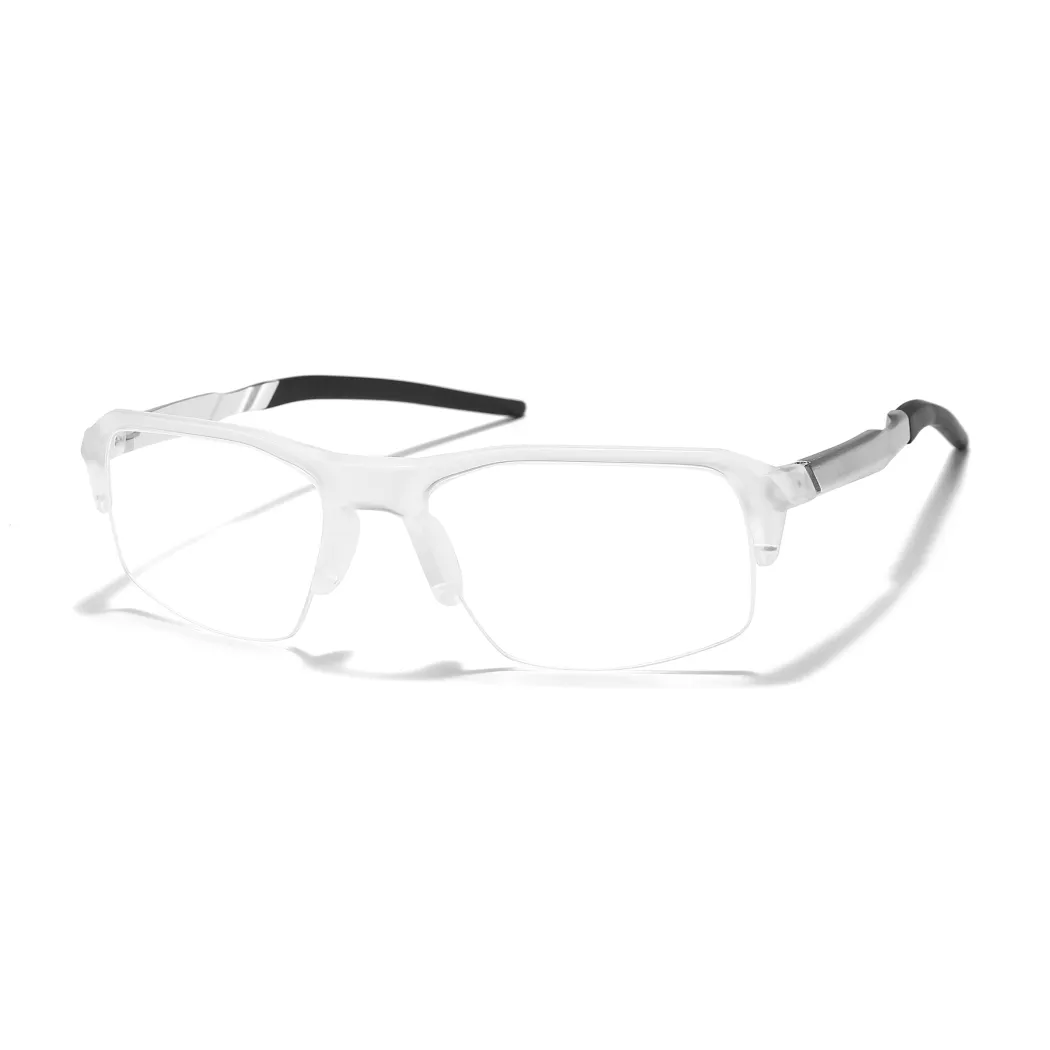 Rectangle Clear Eyeglasses