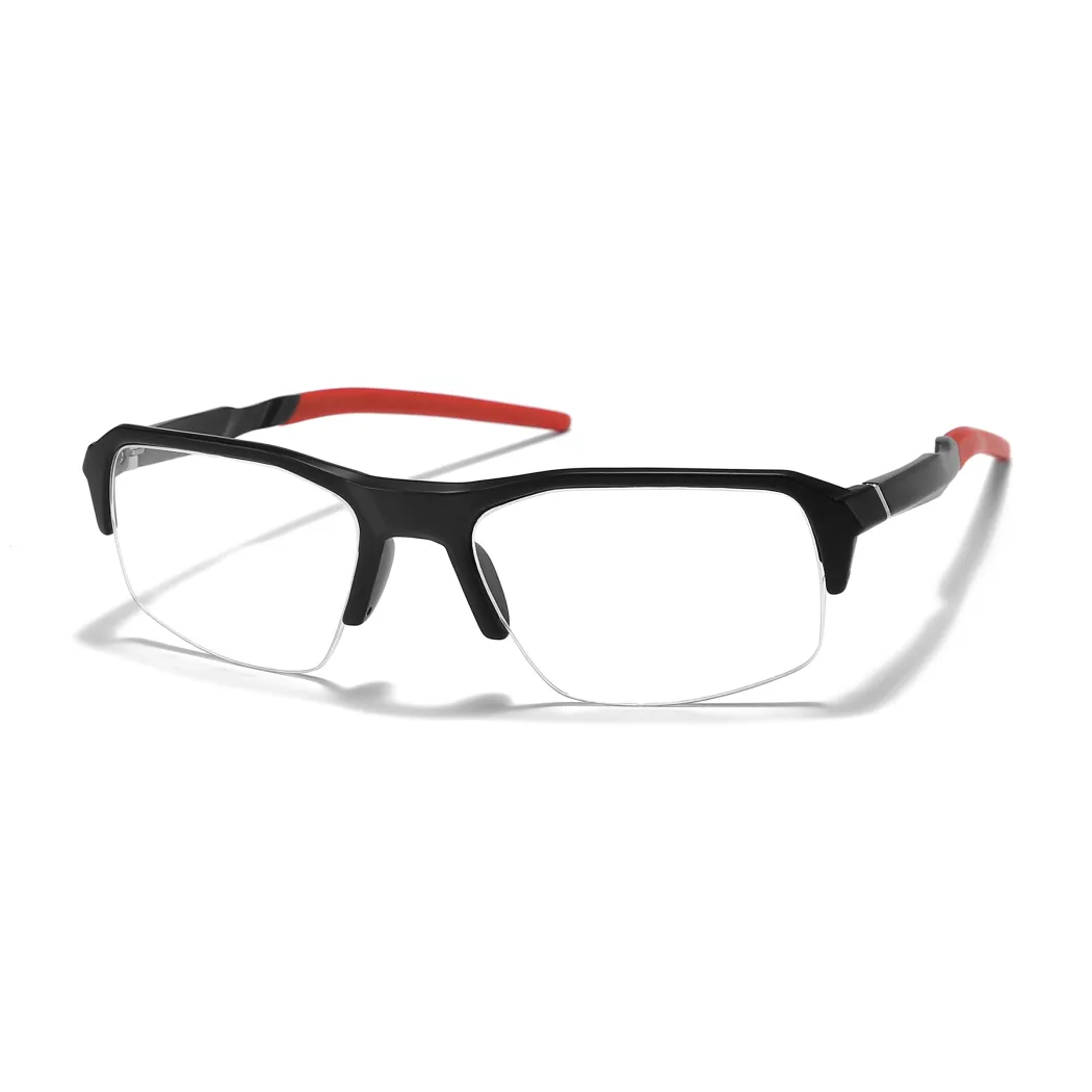 Rectangle Red Black