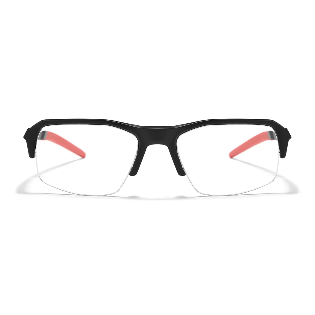 Rectangle Red Black